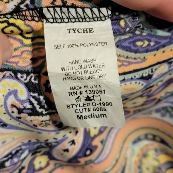 Tyche Strapless Maxi Dress Boho Print Medium - Picture 5 of 5